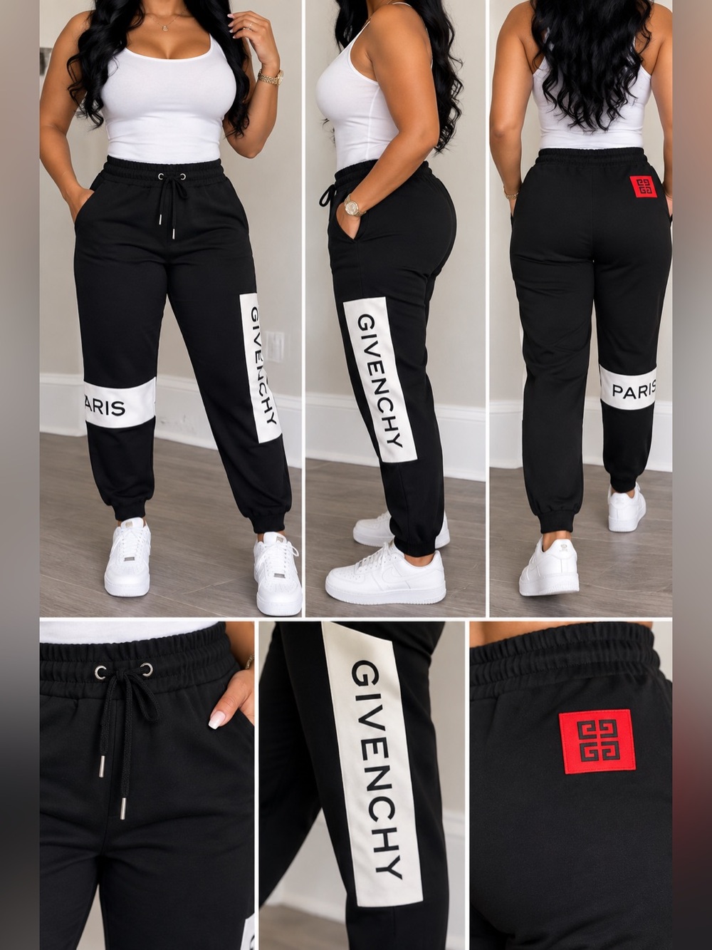 Black Jogger Pants Petite Small
